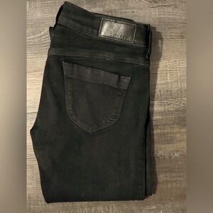 Diesel “Livier” Black Stretch Super Slim Jegging Low Waist Jeans Size 27